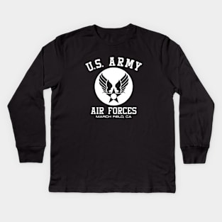 Mod.4 US Army Air Forces USAAF Kids Long Sleeve T-Shirt